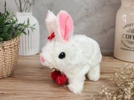 Conejito peluche con musica y movimiento